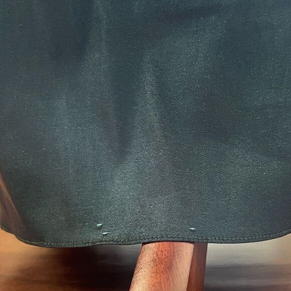 Cameron Blake emerald green satin formal gown size 10 - Picture 13 of 15